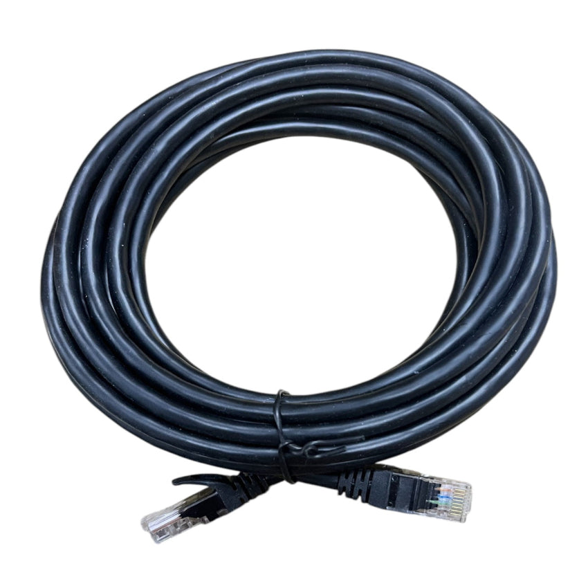 Grippes Cat 6 UTP Patch Cord Cable 24AWG 4Pairs 5meters Black