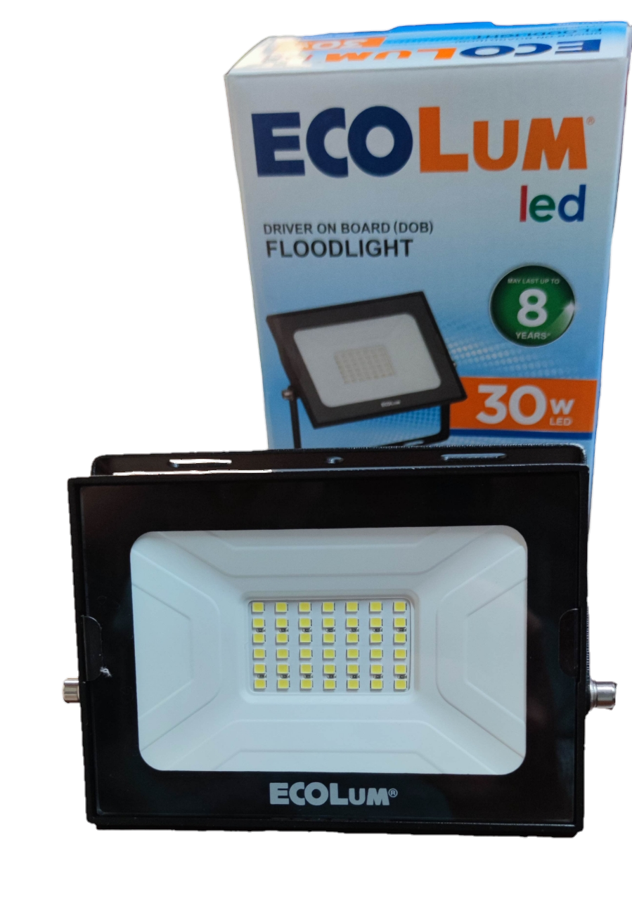 Ecolum 30W LED Flood Light 220V Daylight 6500K CFL3030DL