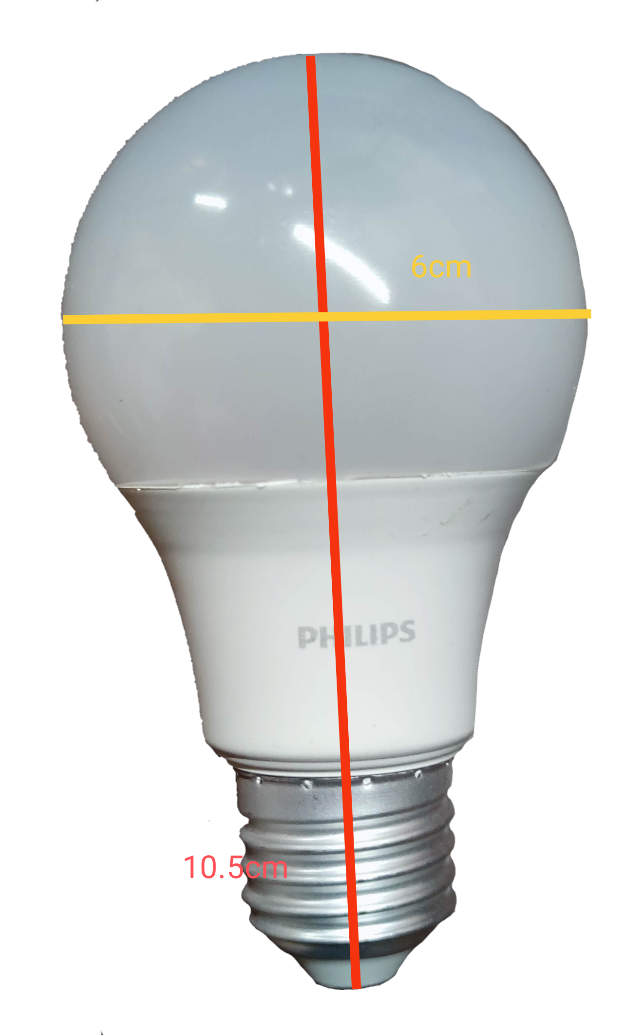 Philips 7W LED Bulb E27 220V 3000K Warm White Essential Series