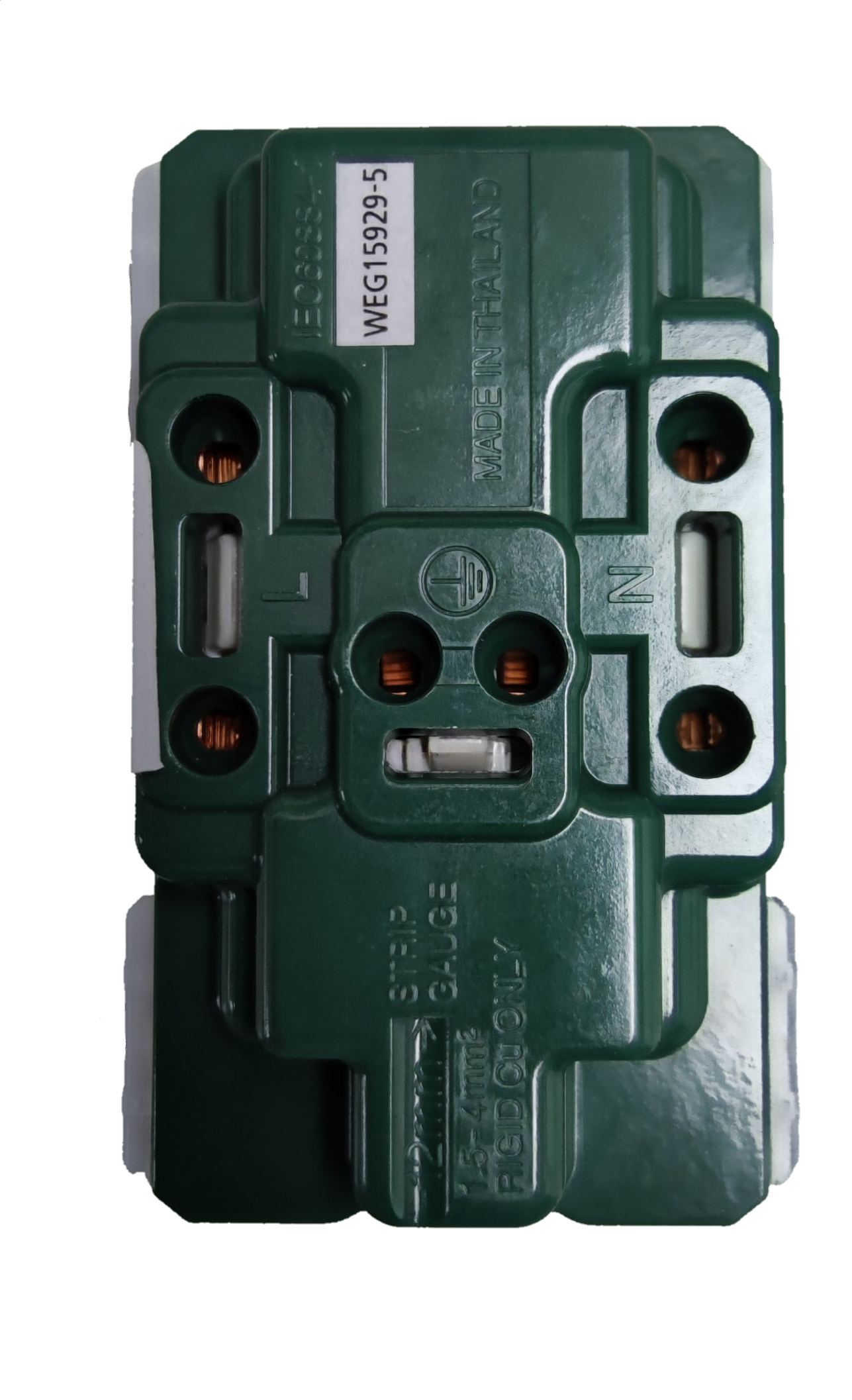 Panasonic Duplex Outlet with Ground Universal 16A 250V, Duplex Universal Outlet with Ground, 2 Gang Universal Outlet with Ground WEG15929