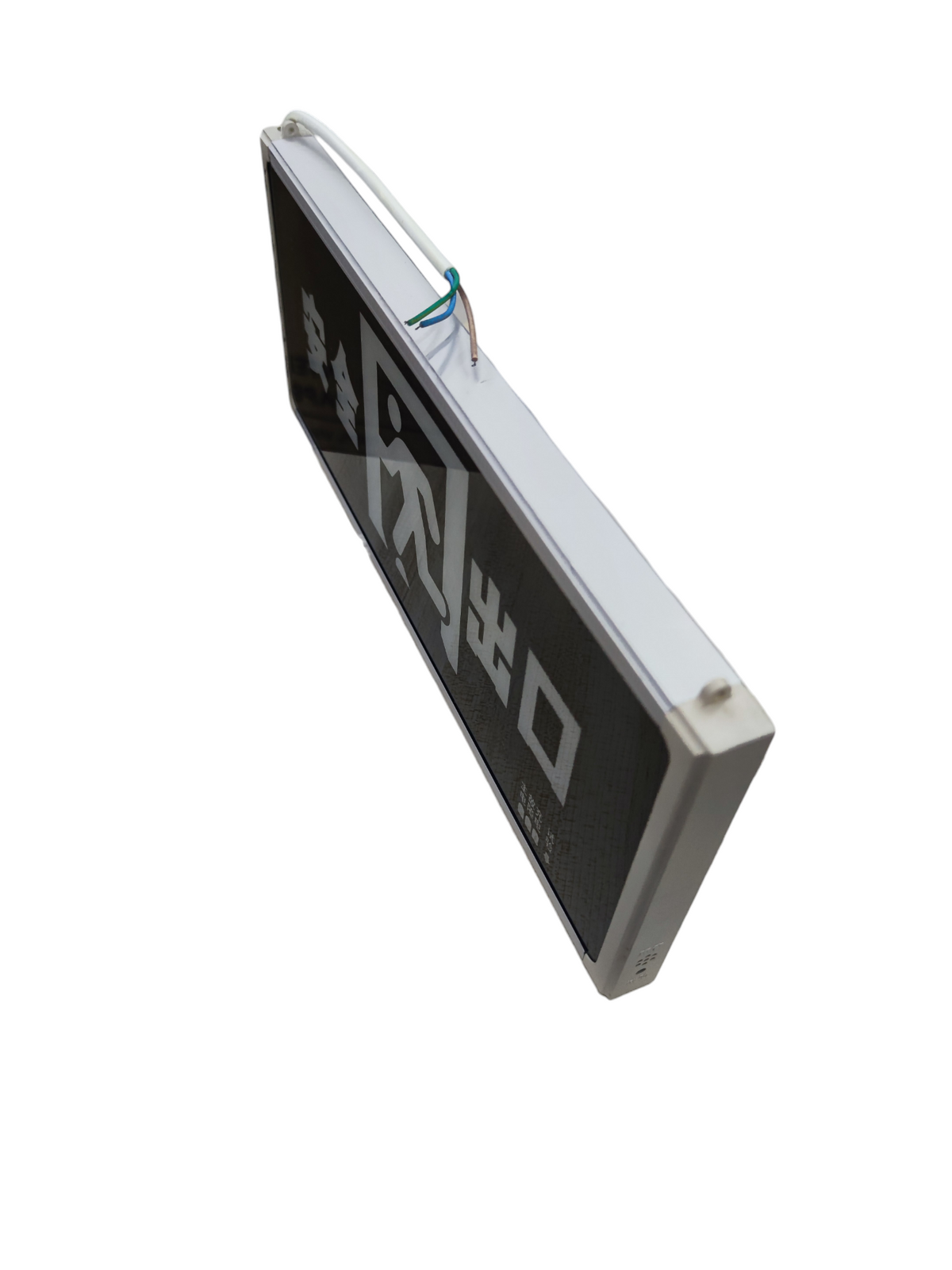 LED Exit Sign Single Face 220V 3W Glass ( Safe Exit) GB17945-2000 (B)SF