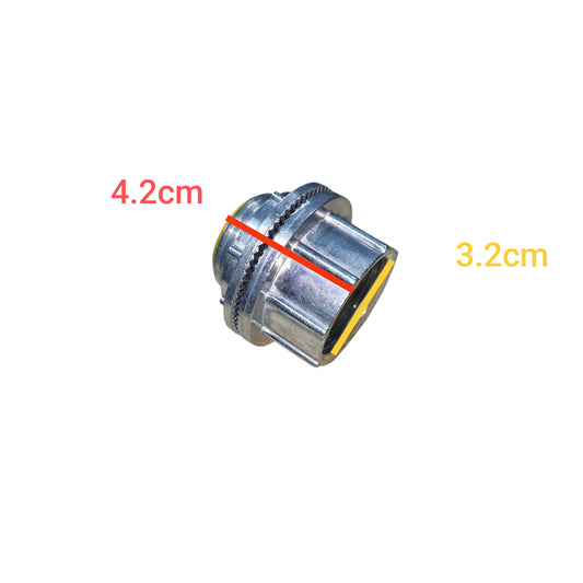1 Inch Water Tight Hub 32mm Accessory for Pipes and Hoses with Secure Sealing Feature