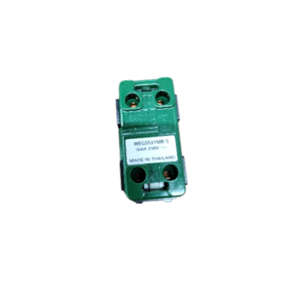Panasonic 1 Way Switch Non Illuminated Refina Series Metallic Black, WEG5531BM
