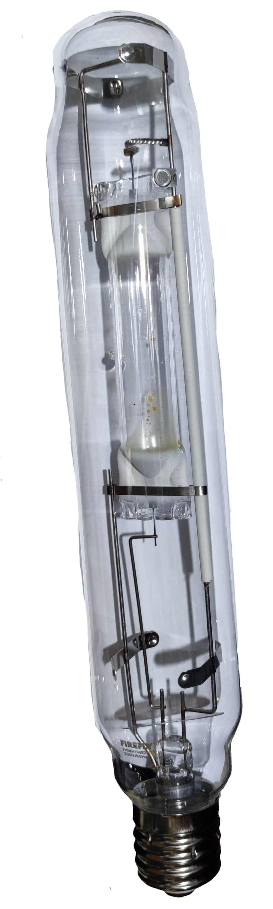 Firefly 1000W metal halide lamp E40 high intensity discharge bulb with clear glass enclosure