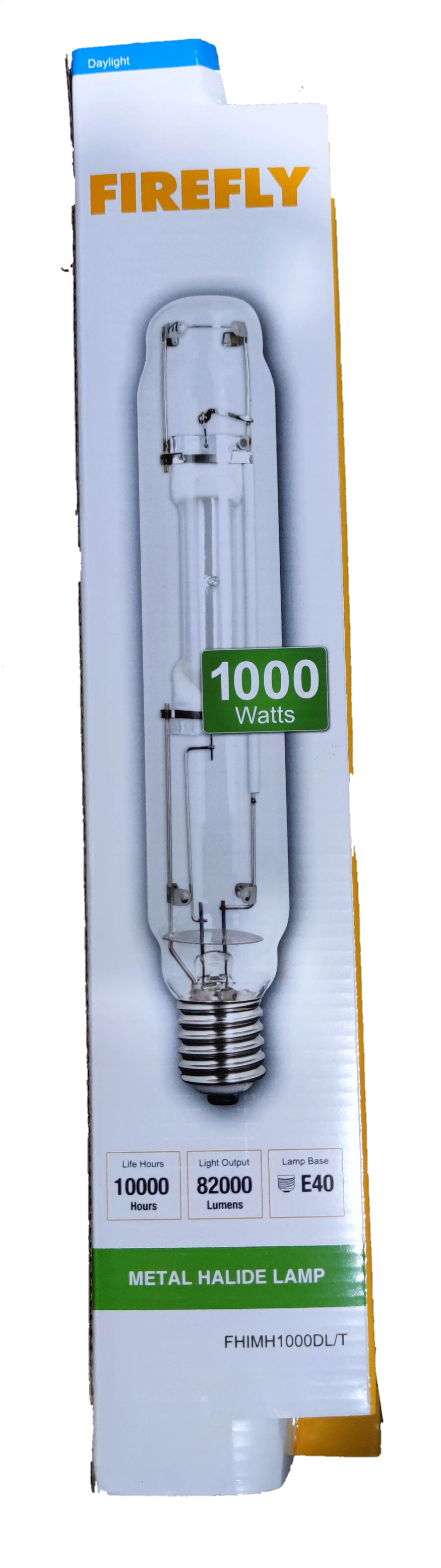 Firefly 1000W metal halide lamp E40 high intensity discharge bulb with 10000 lumens and 82000 hours lifespan