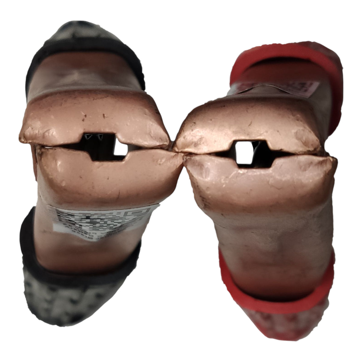Panther 100A battery clips copper pair for secure electrical connections and efficient power transfer