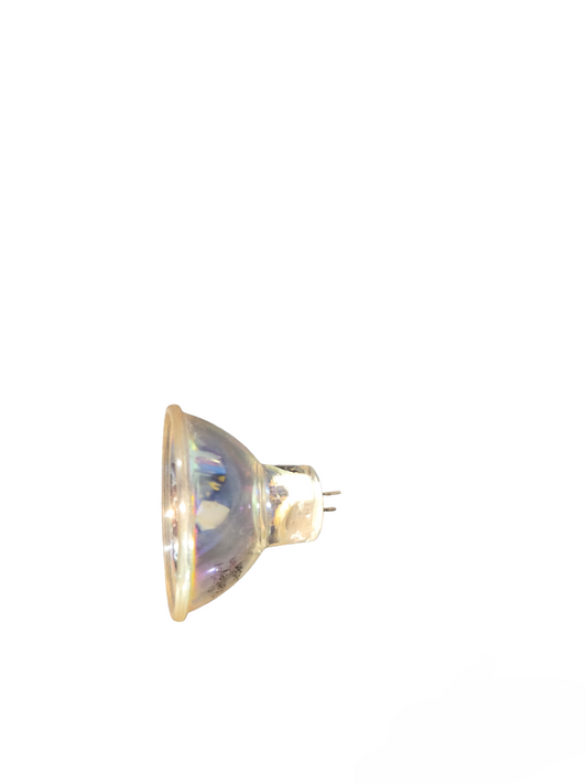 Stanley 100W 12V MR16 Dichroic Halogen Bulb with clear glass and two-pin base