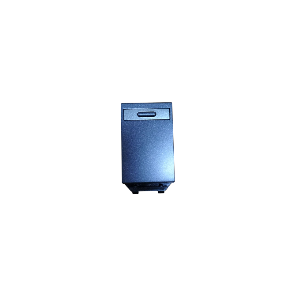Panasonic 1 Way Switch Non Illuminated Refina Series Metallic Black, WEG5531BM