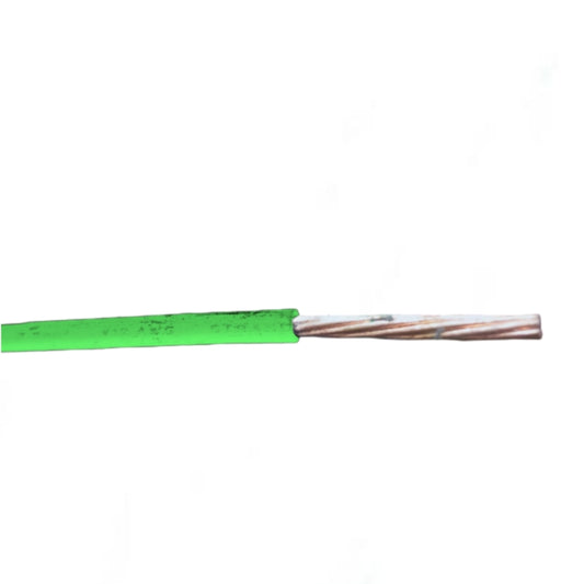 12 AWG green THHN wire 150 meters with a durable insulation for various electrical applications