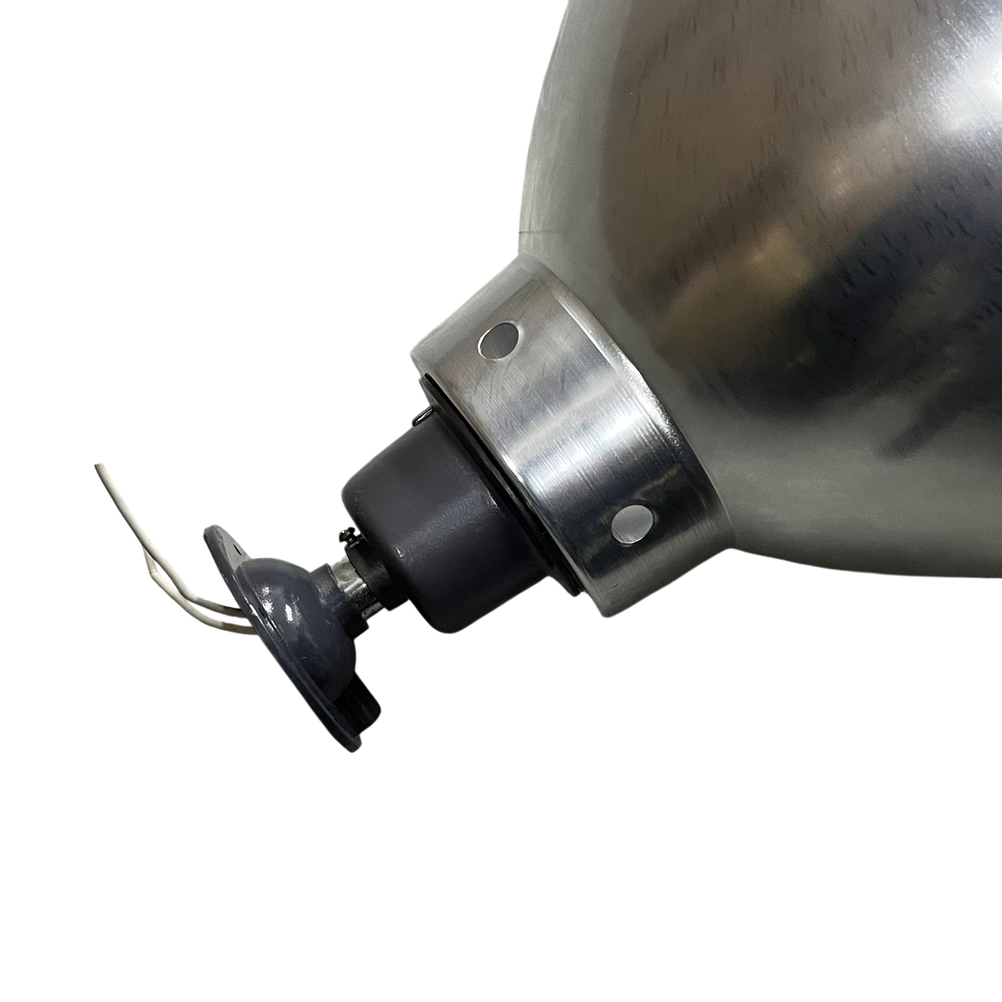 Biglite 12 inch luminum reflector E27 socket lighting installation accessory with metal finish
