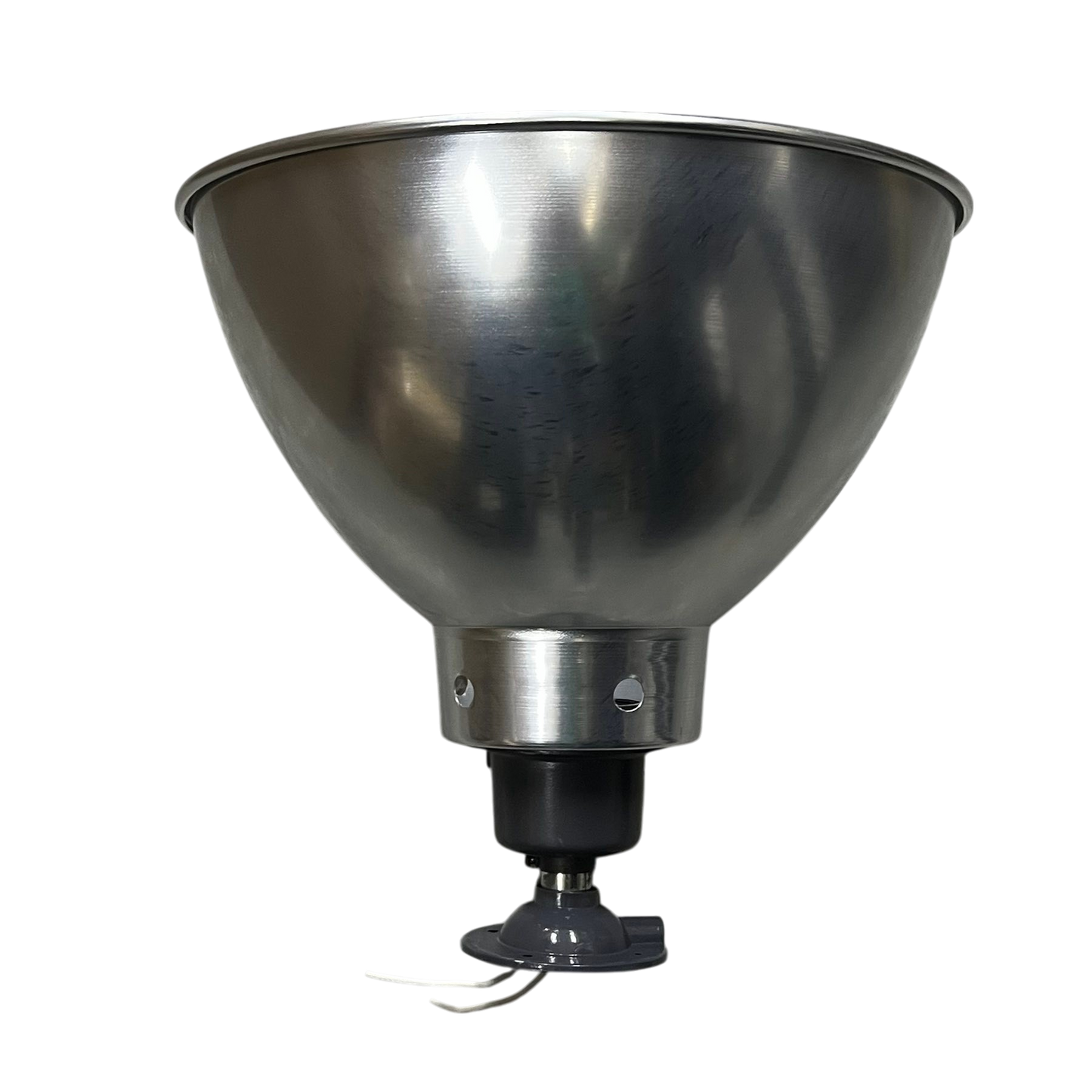 Biglite 12 luminum reflector E27 socket lighting accessory with metallic finish for installations