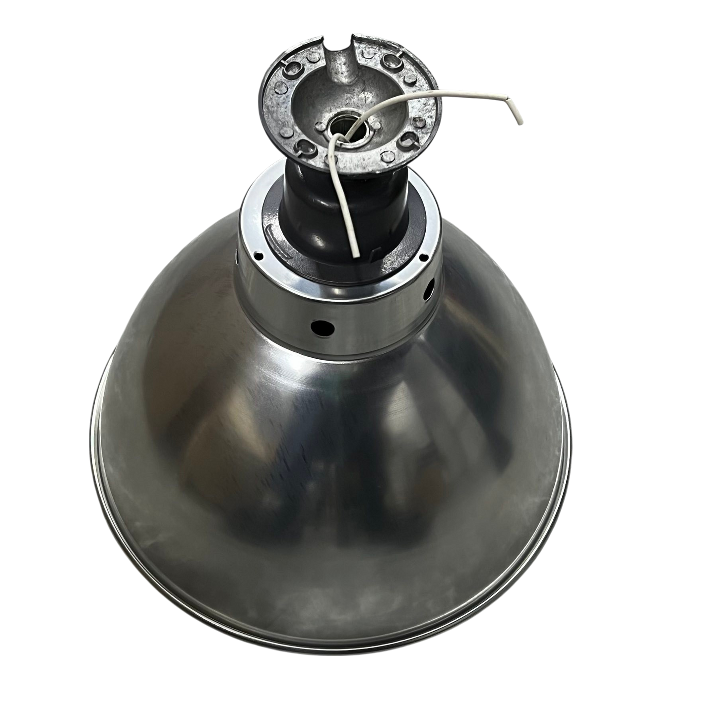 Biglite 12 aluminum reflector E27 socket lighting installation accessory in silver finish