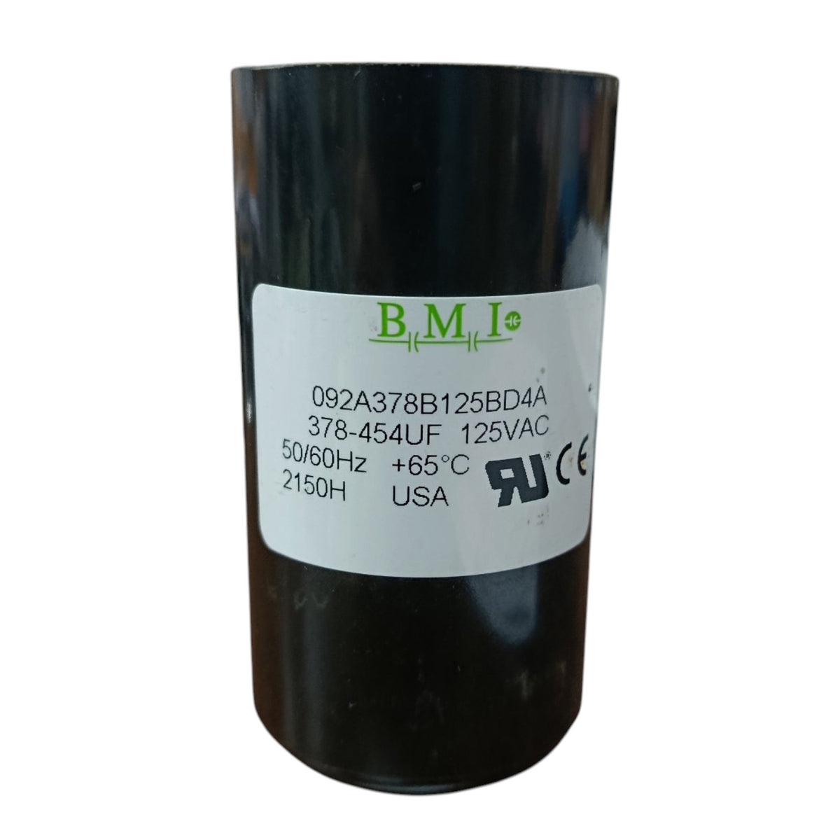 BMI Motor Starting Capacitor 378-454 UF/378-455 UF BMI 125V AC
