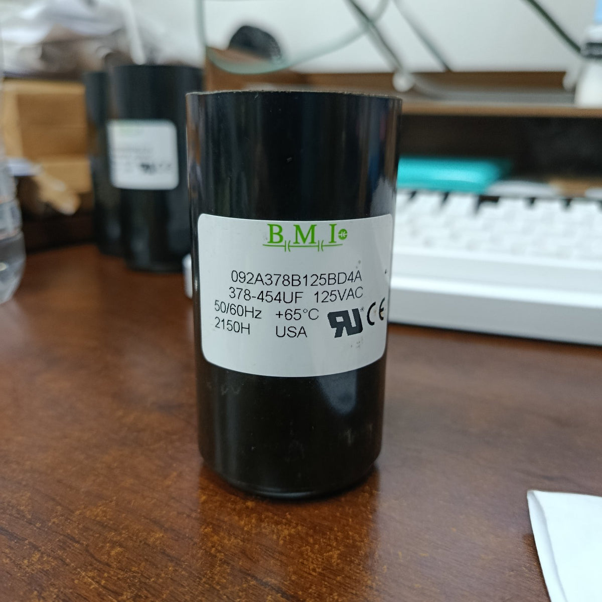 BMI Motor Starting Capacitor 378-454 UF/378-455 UF BMI 125V AC