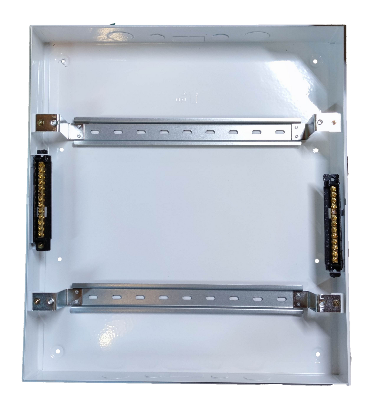Panel Board 63A 1Pole Main with 35 Branches 1 Pole Miniature Circuit Breaker, Distribution Box Metal Base with Himel Circuit Breakers and Bus Bar Metal Base ( ZY) Himel