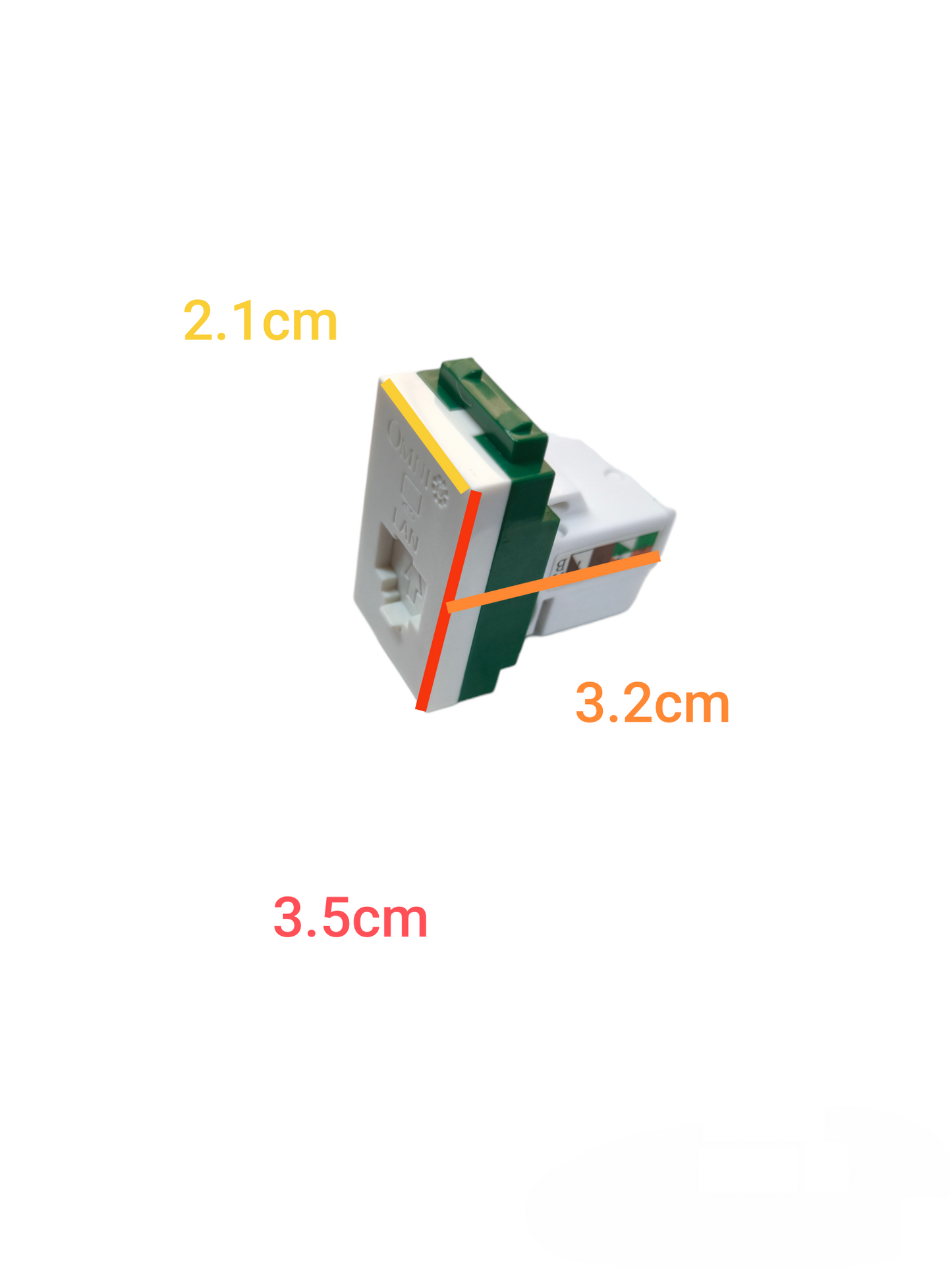 Omni LAN Outlet Wide Series WWC-303