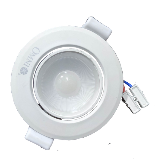 Omni 5W LED Movable Downlight 220V Daylight, 5W Mini Recessed Movable Downlight 350 Lumens