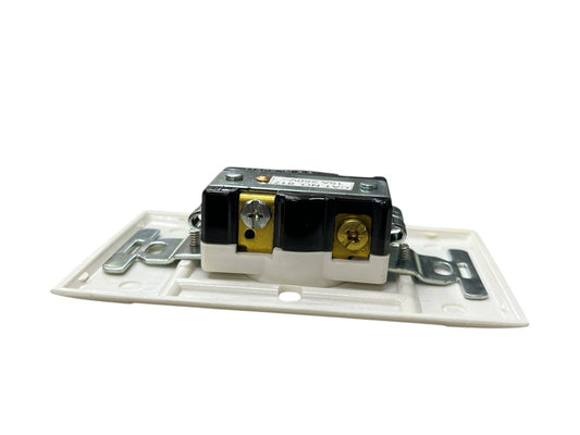 Eagle 15a 250v electrical outlet white with a sturdy design for reliable performance in homes