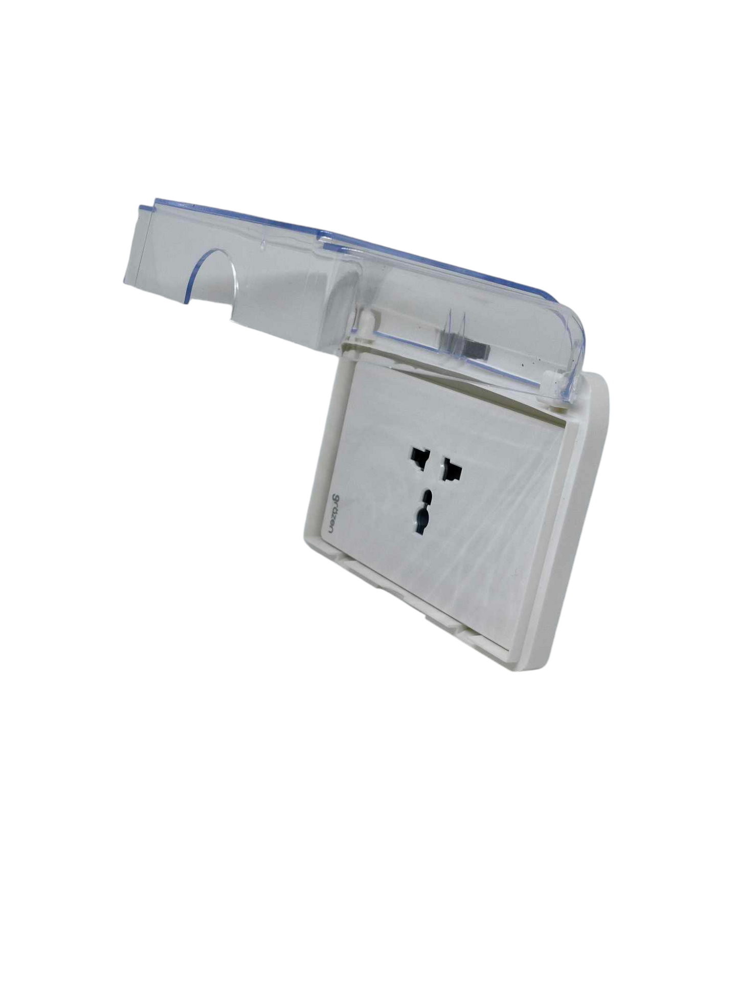 Grazen 16A 220V outdoor electrical socket cover with protective flap for weather resistance