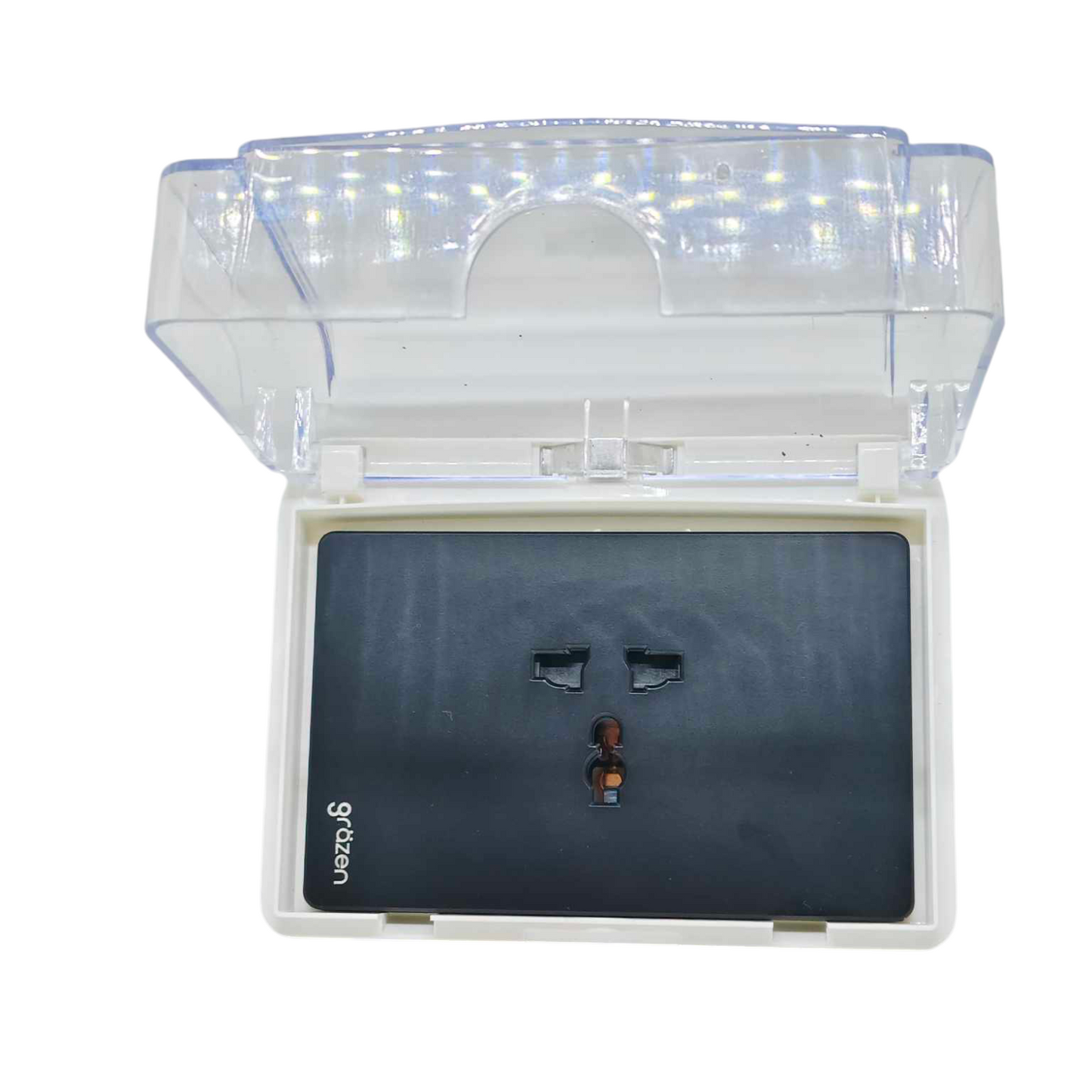Grazen 16A 220V outdoor electrical socket cover for weatherproof and safe outdoor connectivity