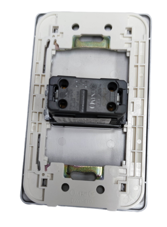 Omni 16A 250V modern wall switch with a sleek design for stylish home electrical solutions