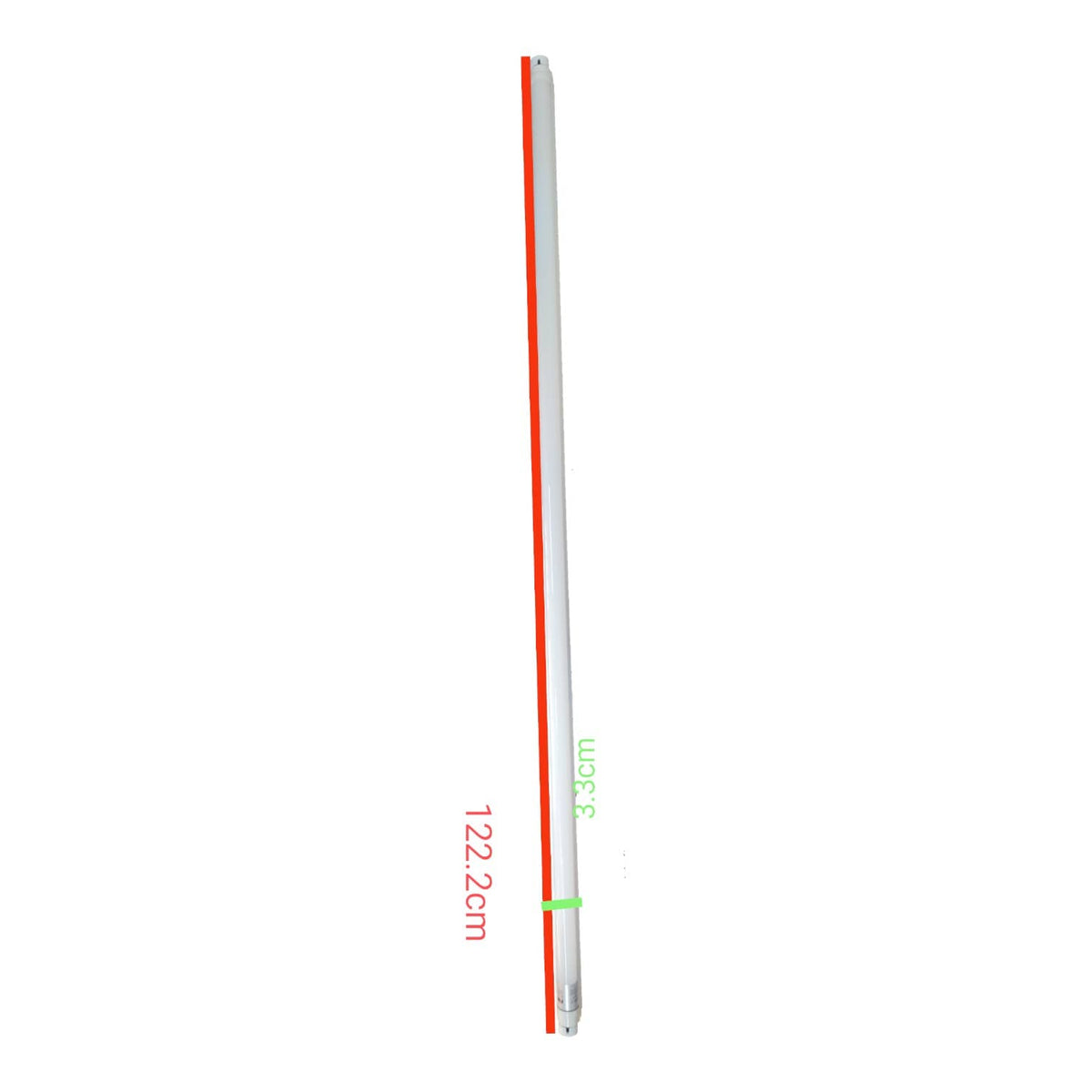 Firefly 16W T8 LED Fluorescent Daylight 6500K Fixture with Lamp 220V Single Ended 122.5cm EBTS12/DL16