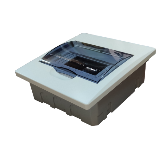 Omni 8 Ways Distribution Panel Box MDP-08PP Recessed Type Distribution Panel for Miniature Circuit Breaker