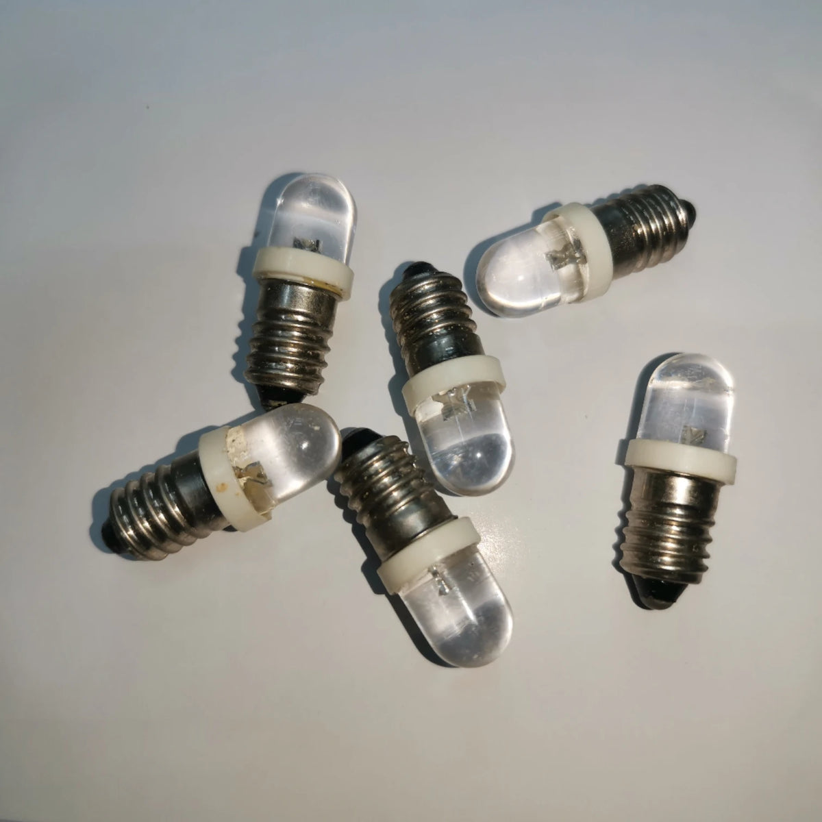 1W LED Pilot Light E10 220V Indicator Bulb Pilot Lamp 6500K Daylight DLED-E10/220V