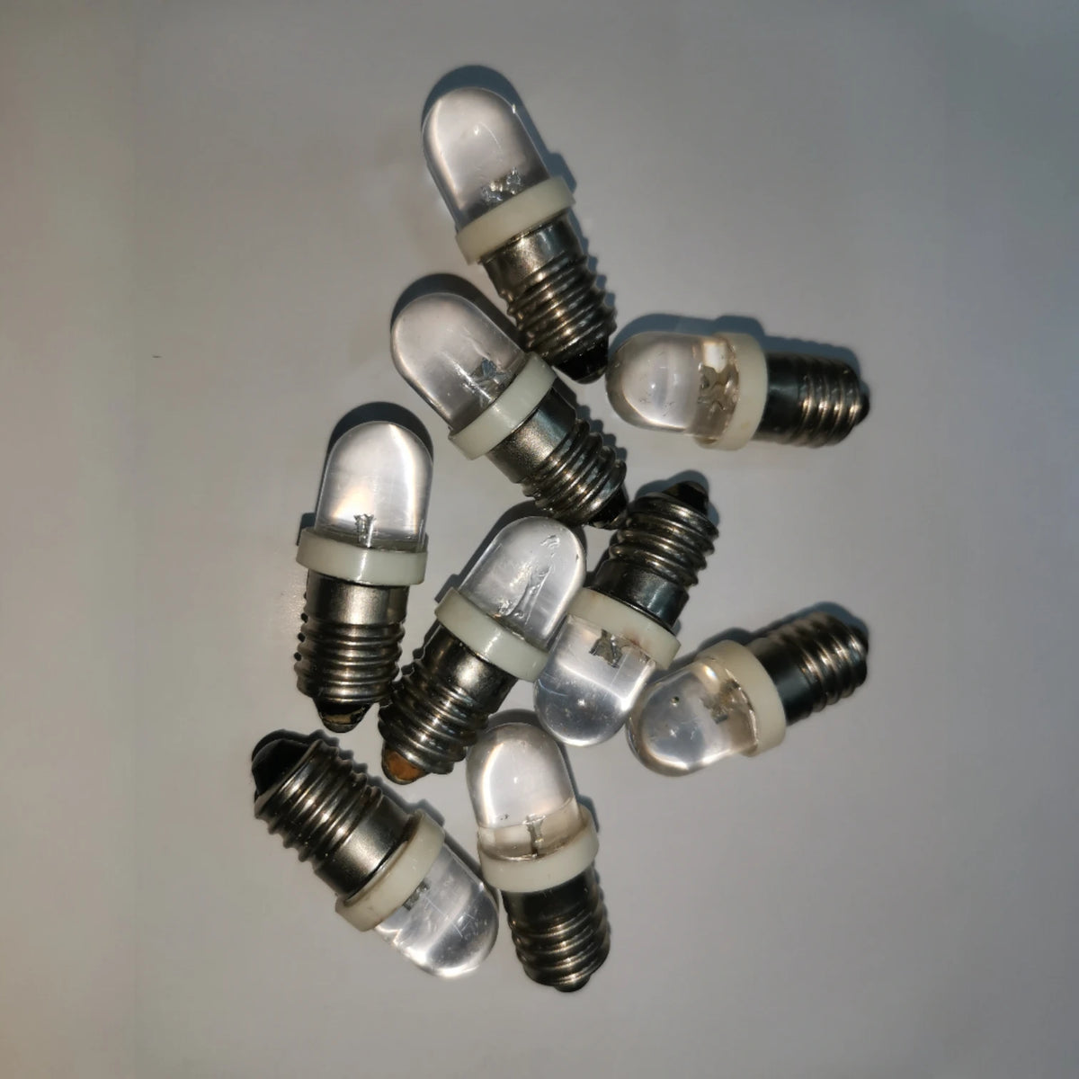 1W LED Pilot Light E10 220V Indicator Bulb Pilot Lamp 6500K Daylight DLED-E10/220V