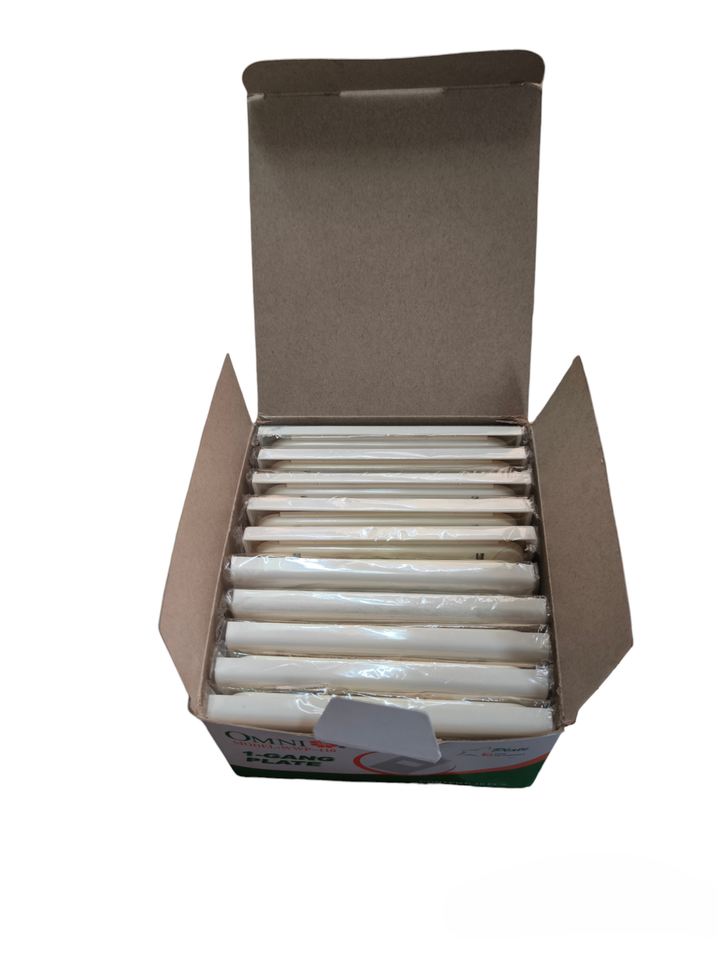 Omni 1 Gang Plate Cover Device Wide Series 10Pcs WWP-110