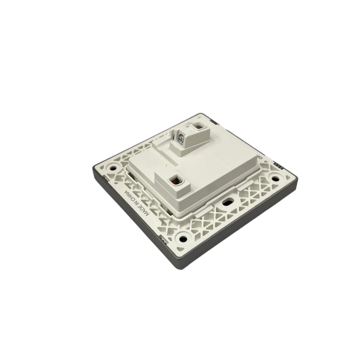 Opple Universal Outlet with Ground 16A 220V with Indicator and Switch Control and Utility Box Gray 16A 220V F021691A 86 x 86