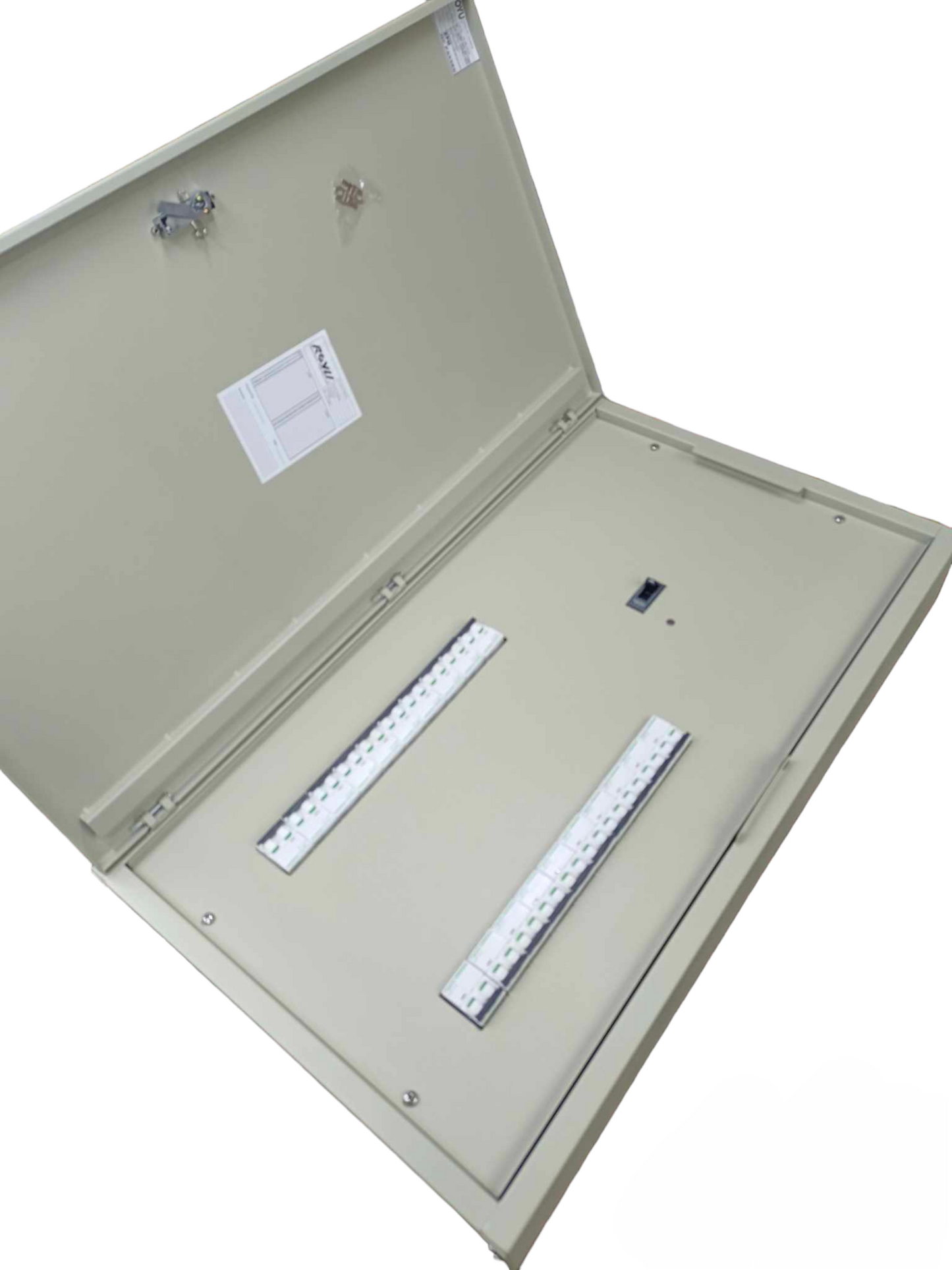 Panel Board with 125A 3 Pole EZC250H 3 Pole Main with 20 Branches 2 Pole Miniature Circuit Breaker Schneider