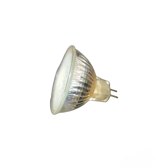 Ling Feng 1W LED MR16 12LEDS GU5.3 12V bulb with clear reflective glass and two-pin base