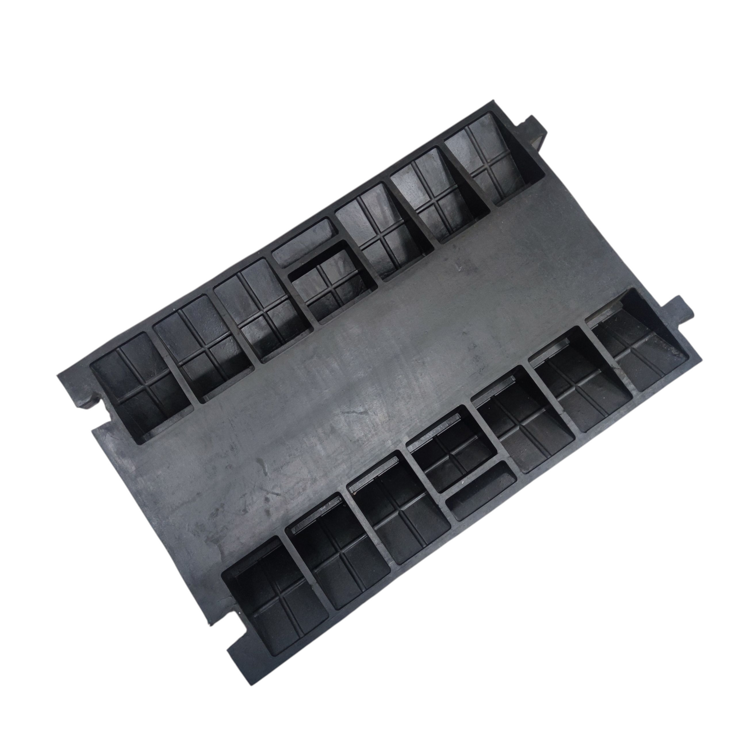 Grippes 2 channel cable protector ramp designed to organize and protect electrical cables