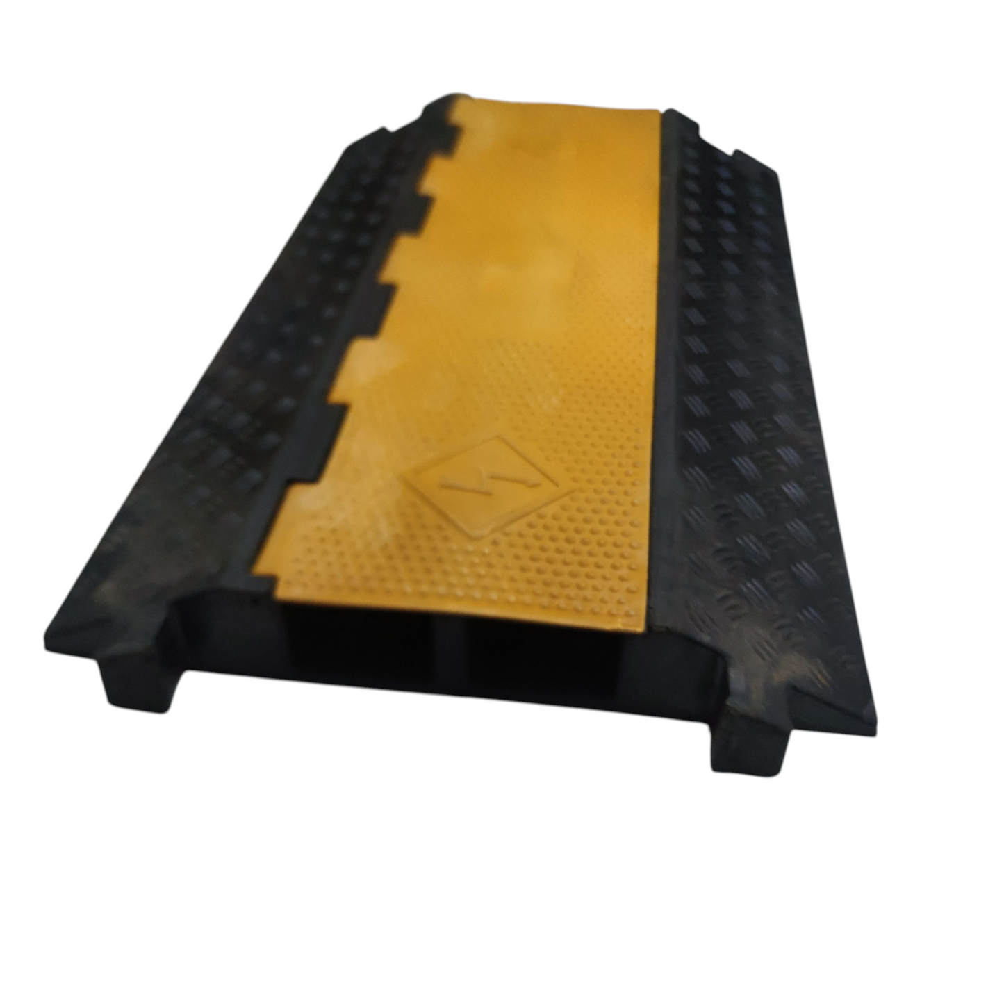 Grippes 2 channel cable protector ramp for safe and organized cable management