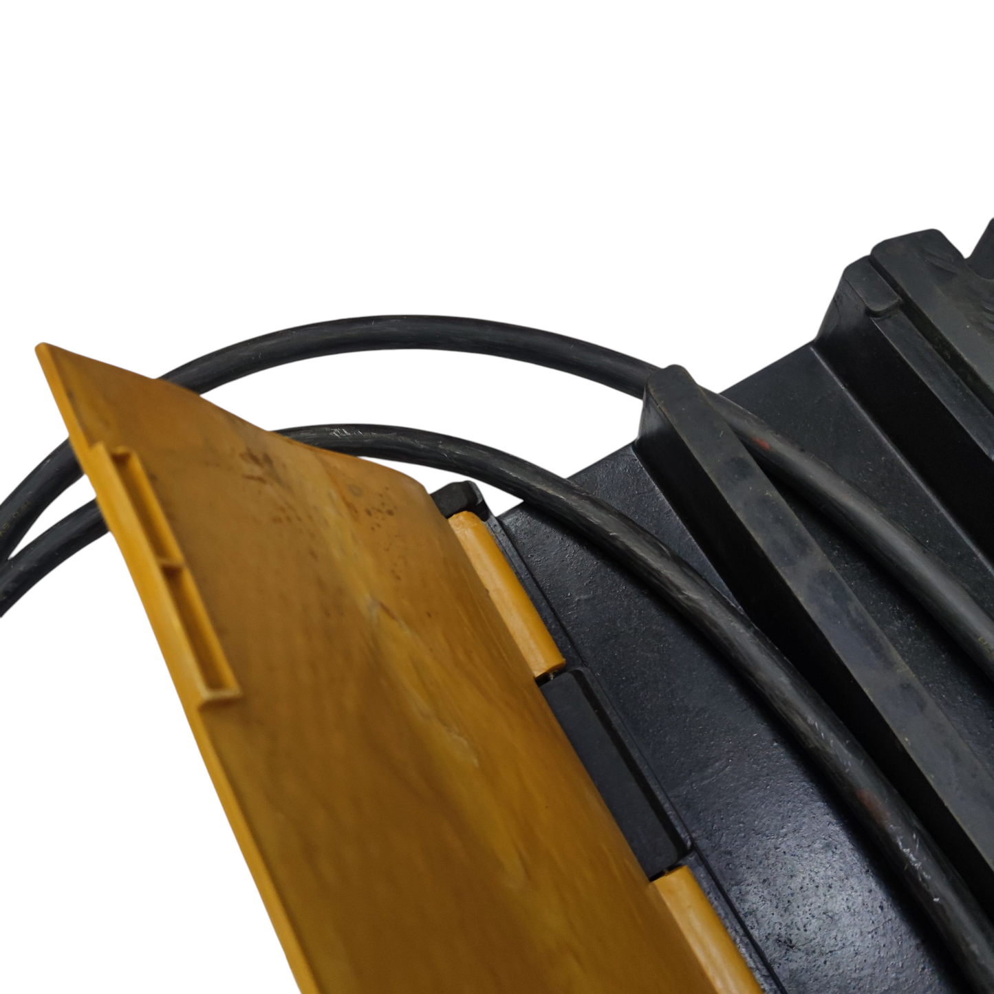 Grippes 2 channel cable protector ramp designed for safe cable management and trip prevention