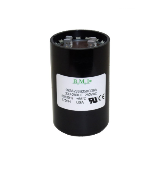 Motor Starting Capacitor 233-280UF 250V AC, Capacitor 233-280MFD 250V