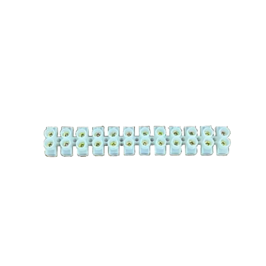 Grippes 20A 12 Pairs PVC Terminal Block for reliable electrical connections and easy installation