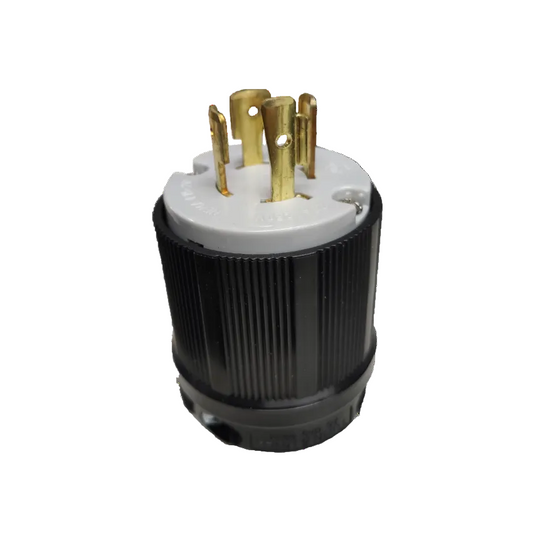 Grippes 20A twist lock plug NEMA L15-20 with durable design for secure connections