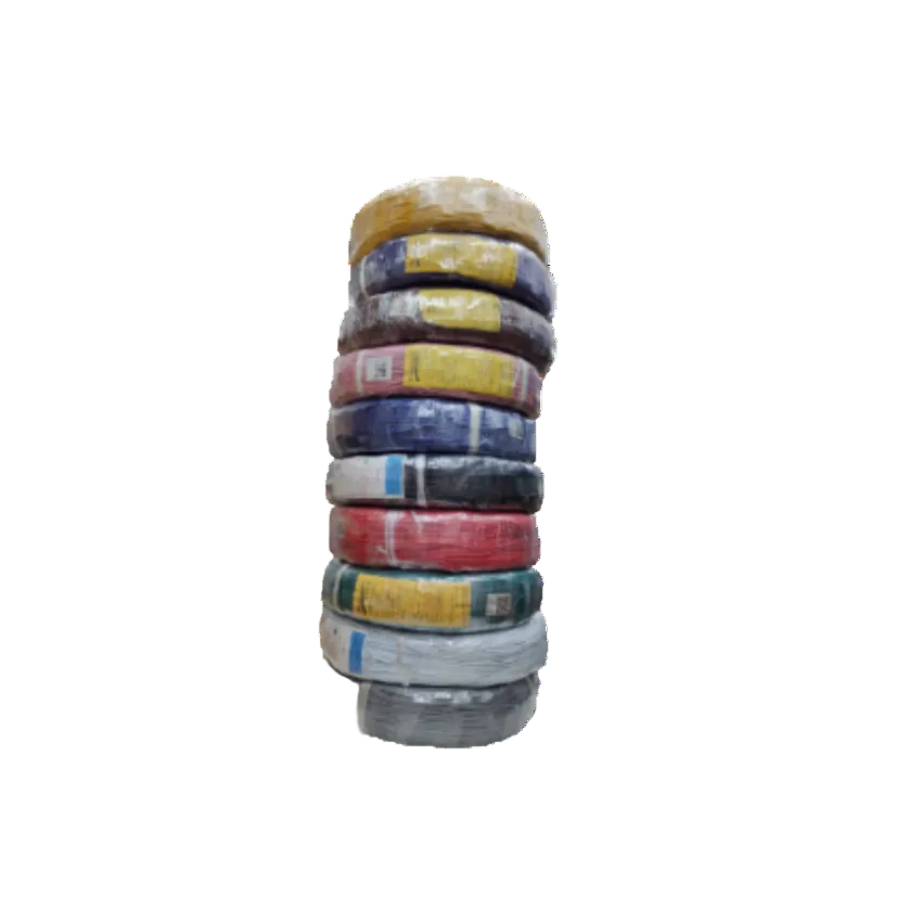 Colorful spools of 22 AWG hook up wire 30 Meters stacked for easy organization and access