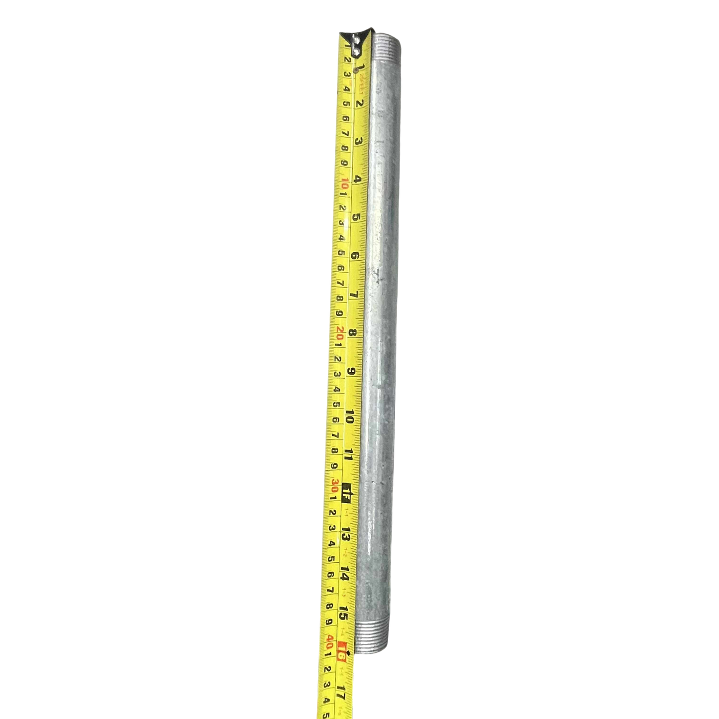 EMT Conduit Pipe Nipple 1 Inch x 16 Inches, Diameter 2.54cm x Length 39cm