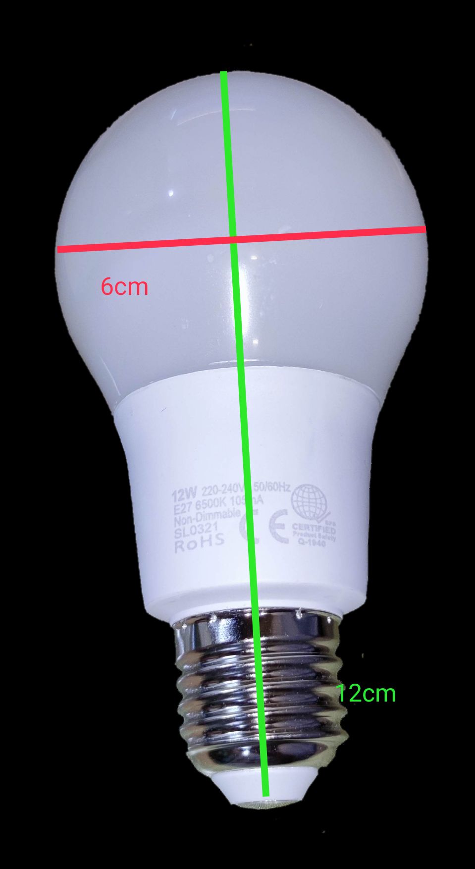 Omni 12W LED Bulb E27 220V A65 Daylight