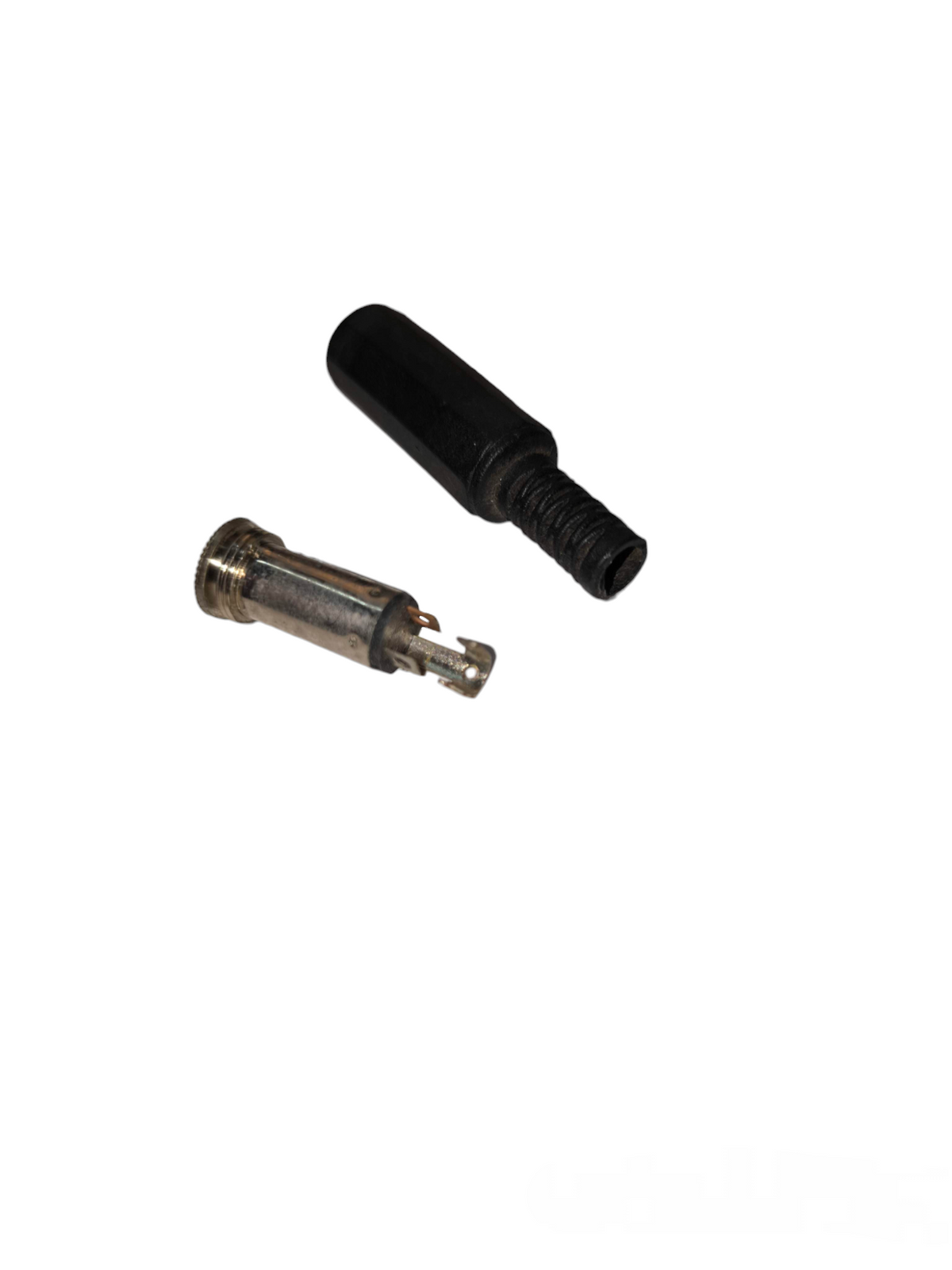 Black and metal 3.5mm headphone socket adapter for microphone accessories from China