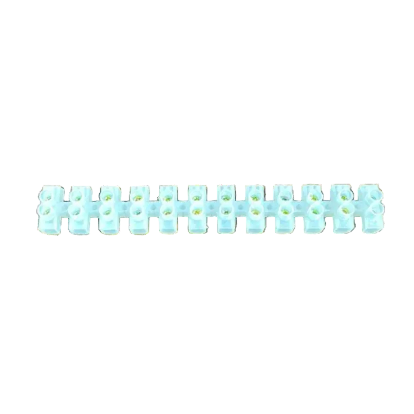 Grippes 30A 12 Pairs PVC Terminal Block (2PCS)