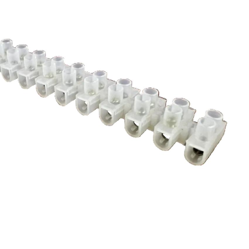 Grippes 30A 12 Pairs PVC Terminal Block (2PCS)