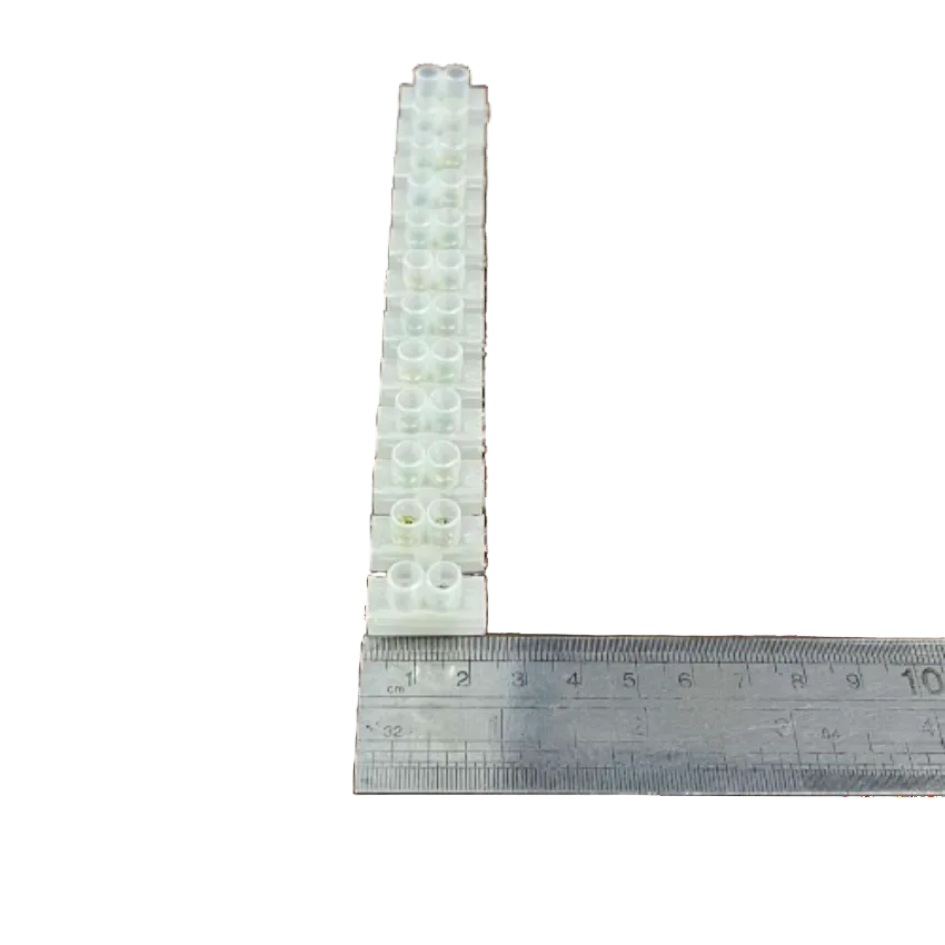 Grippes 30A 12 Pairs PVC Terminal Block (2PCS)