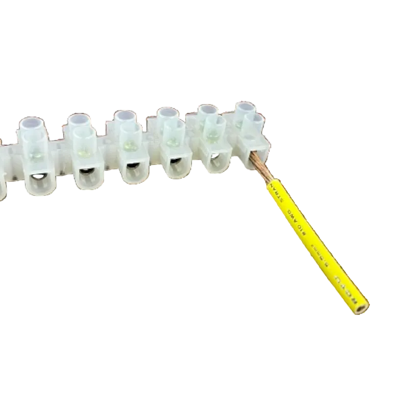 Grippes 30A 12 Pairs PVC Terminal Block (2PCS)