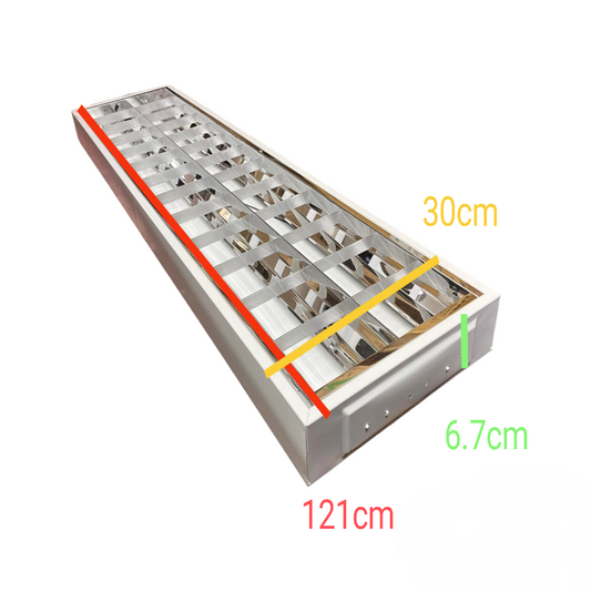 Firefly 2 x18W T8 LED Fluorescent Tube Double Ended Connection Daylight 6500K 220V