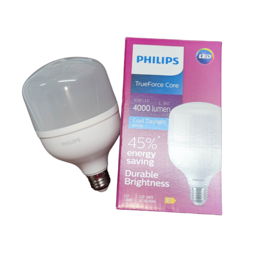 Philips 30W LED Capsule Bulb E27 220V True Force Core, 30W LED Bulb E27 220V