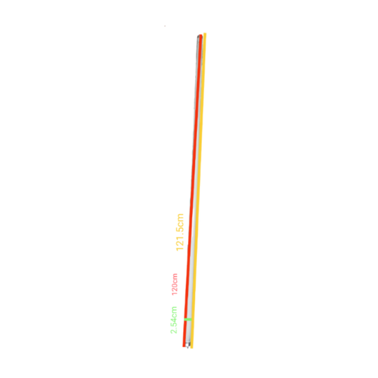 Irisram 36W Fluorescent Tube T-8 Aquarium light tube measuring 121.5cm with white and red colors